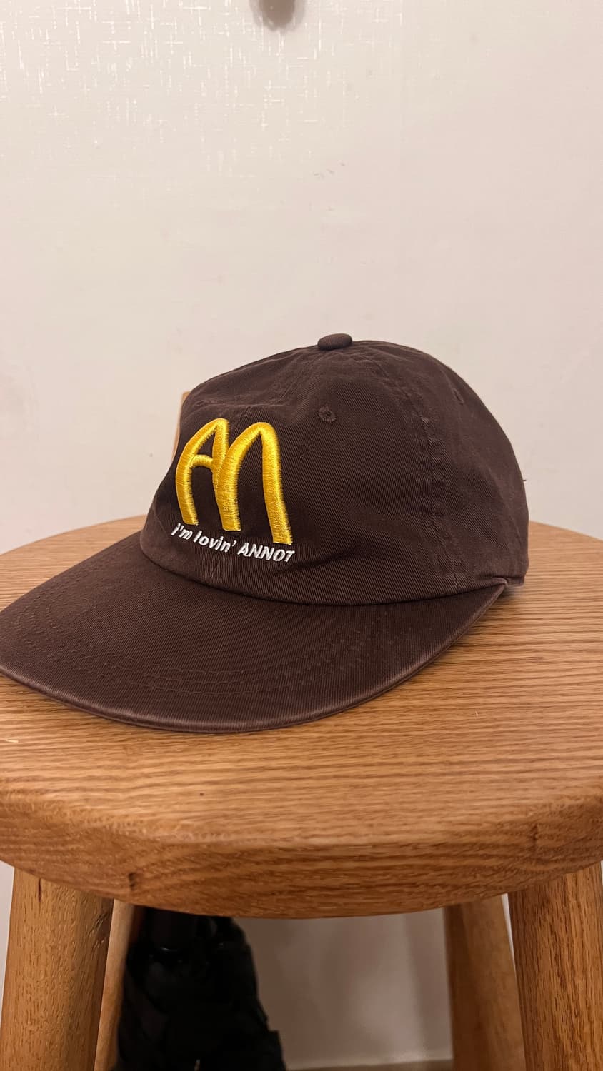 아노트 맥도날드 모자 캡 브라운 상품이미지2