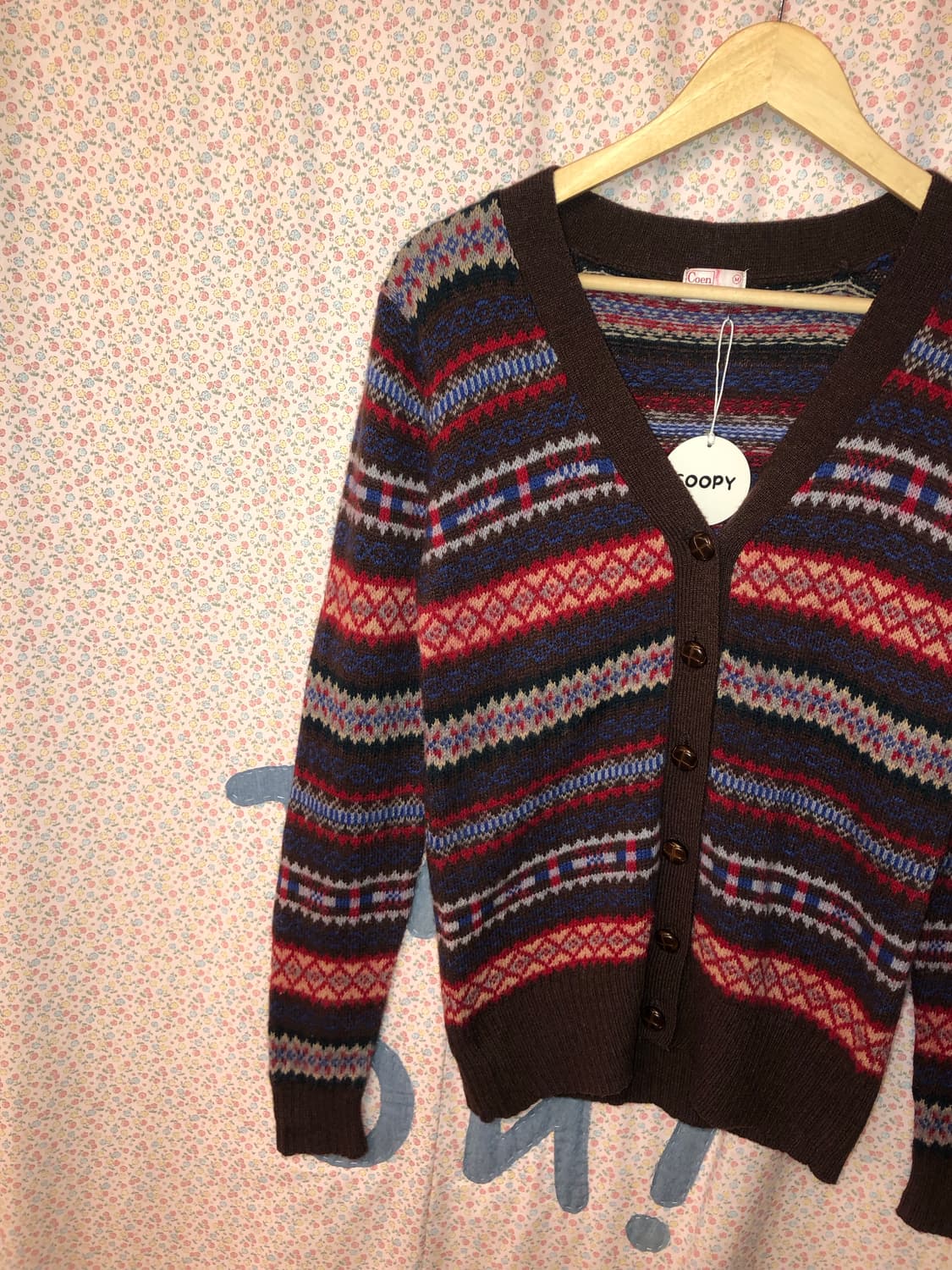 nordic button cardigan 상품이미지2