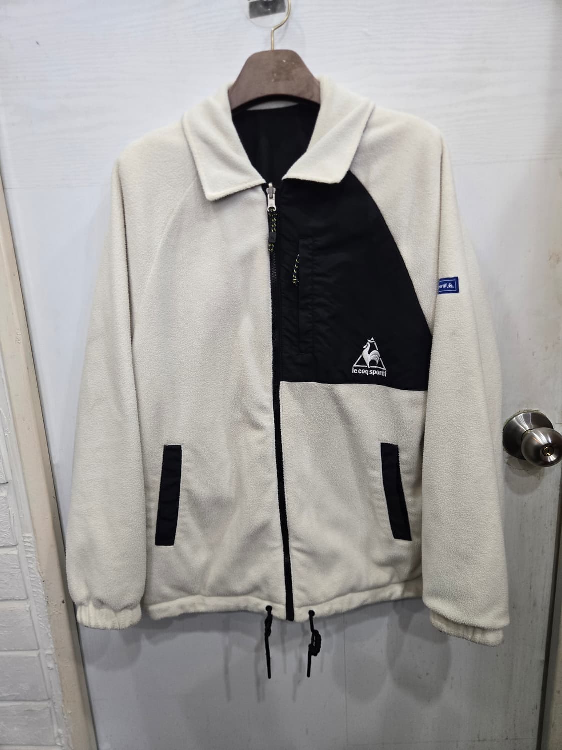 S,90크게나옴!)) LE COQ SPORTIF 르꼬끄 양면 후리스! 상품이미지1