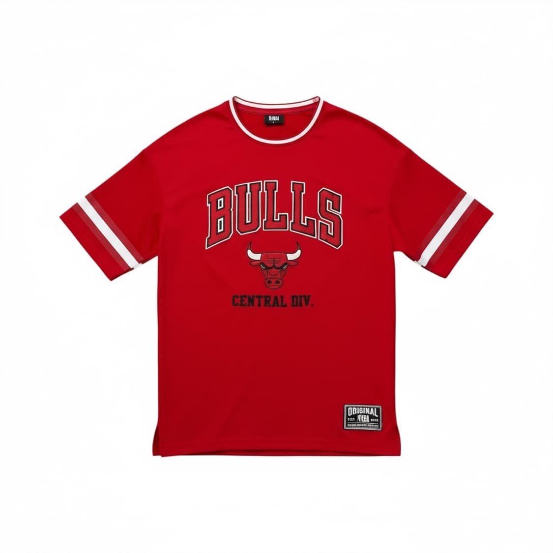 NBA 시카고 불스 팀 로고 반팔 티셔츠 상품이미지1