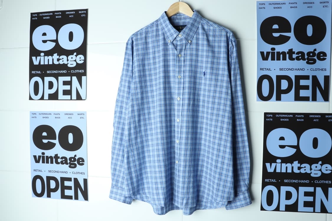 (XL-2XL) 폴로 랄프로렌 셔츠 남방 USA 잔체크-H3H33995 상품이미지2