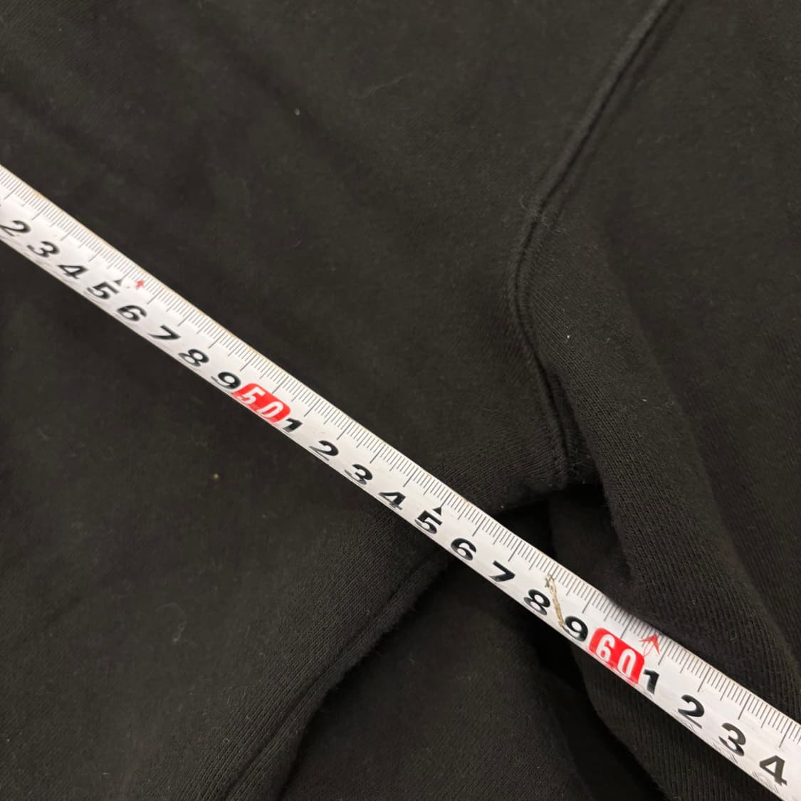 커버낫 빅로고 블랙 후드집업 상품이미지6