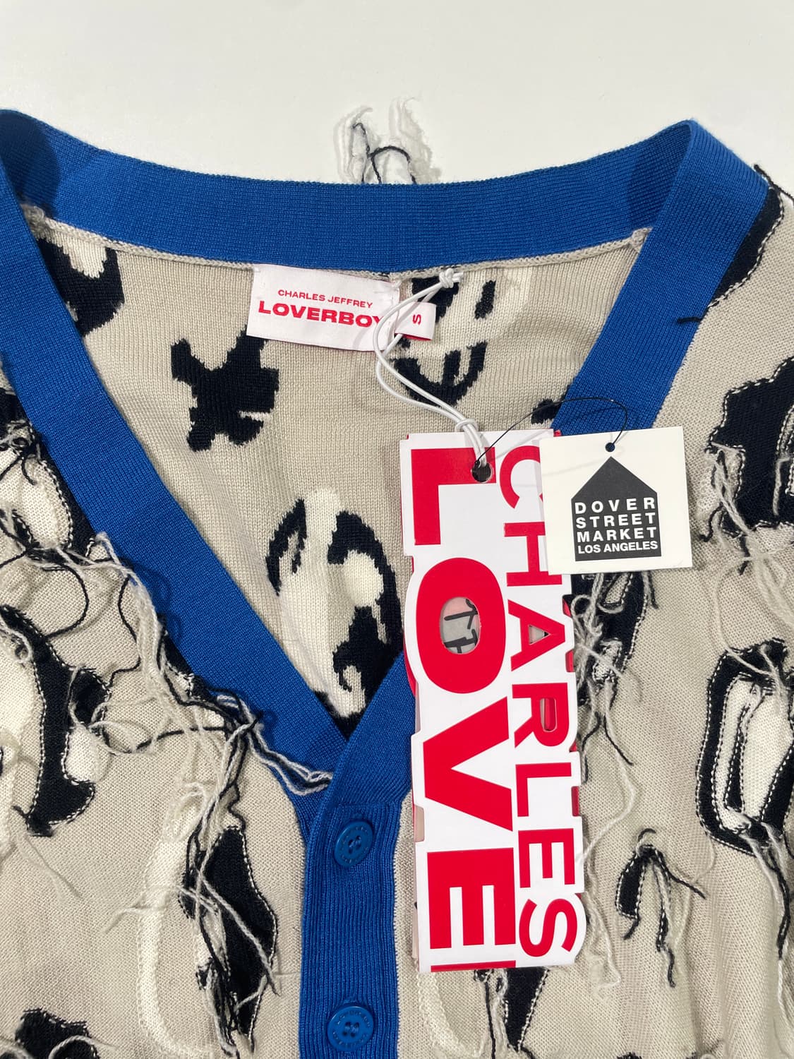 찰리 제프리 러버보이 거들 애니멀 울 가디건 상품이미지7