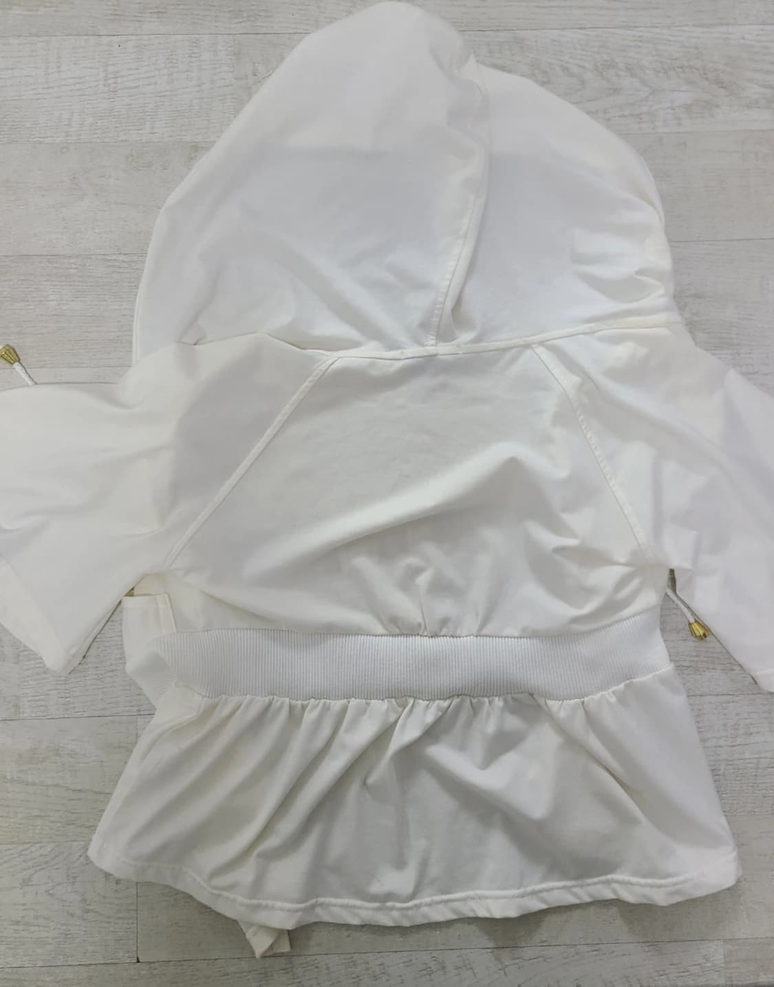 여름 반팔 크롭 후드티 상품이미지3