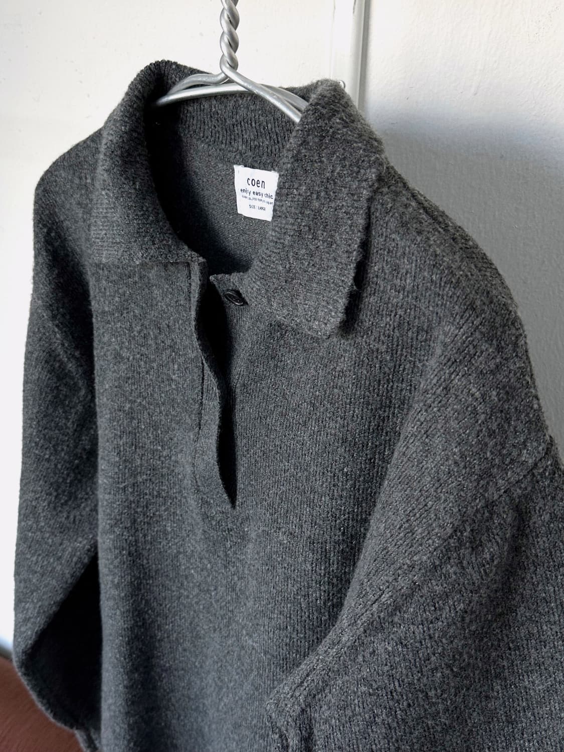 Cloudy touch polo knit top 상품이미지6