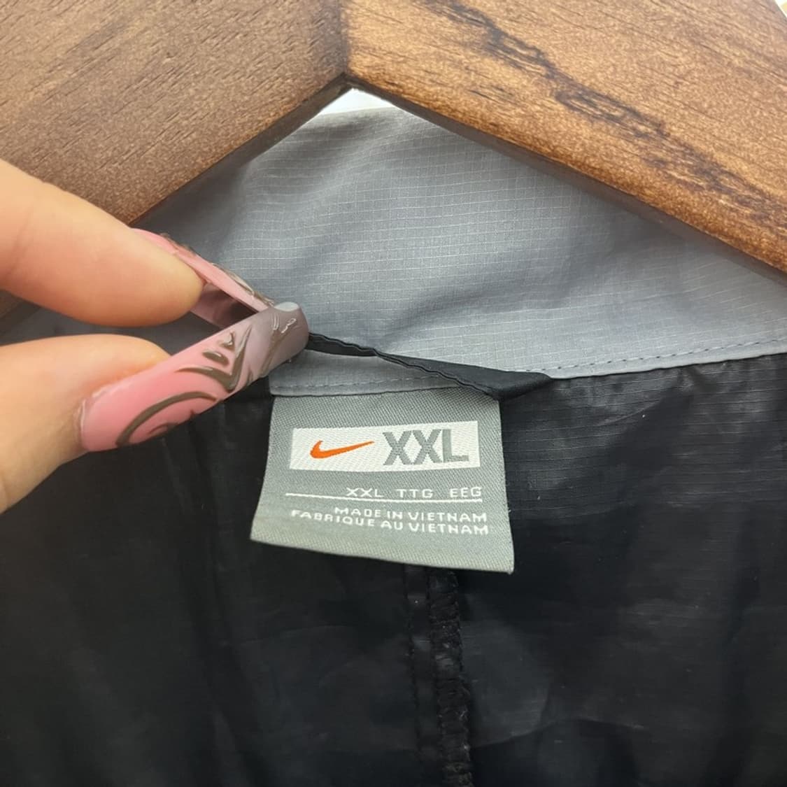 나이키 스포티 올드스쿨 레트로 배색 바람막이 자켓 XXL C11660 상품이미지5