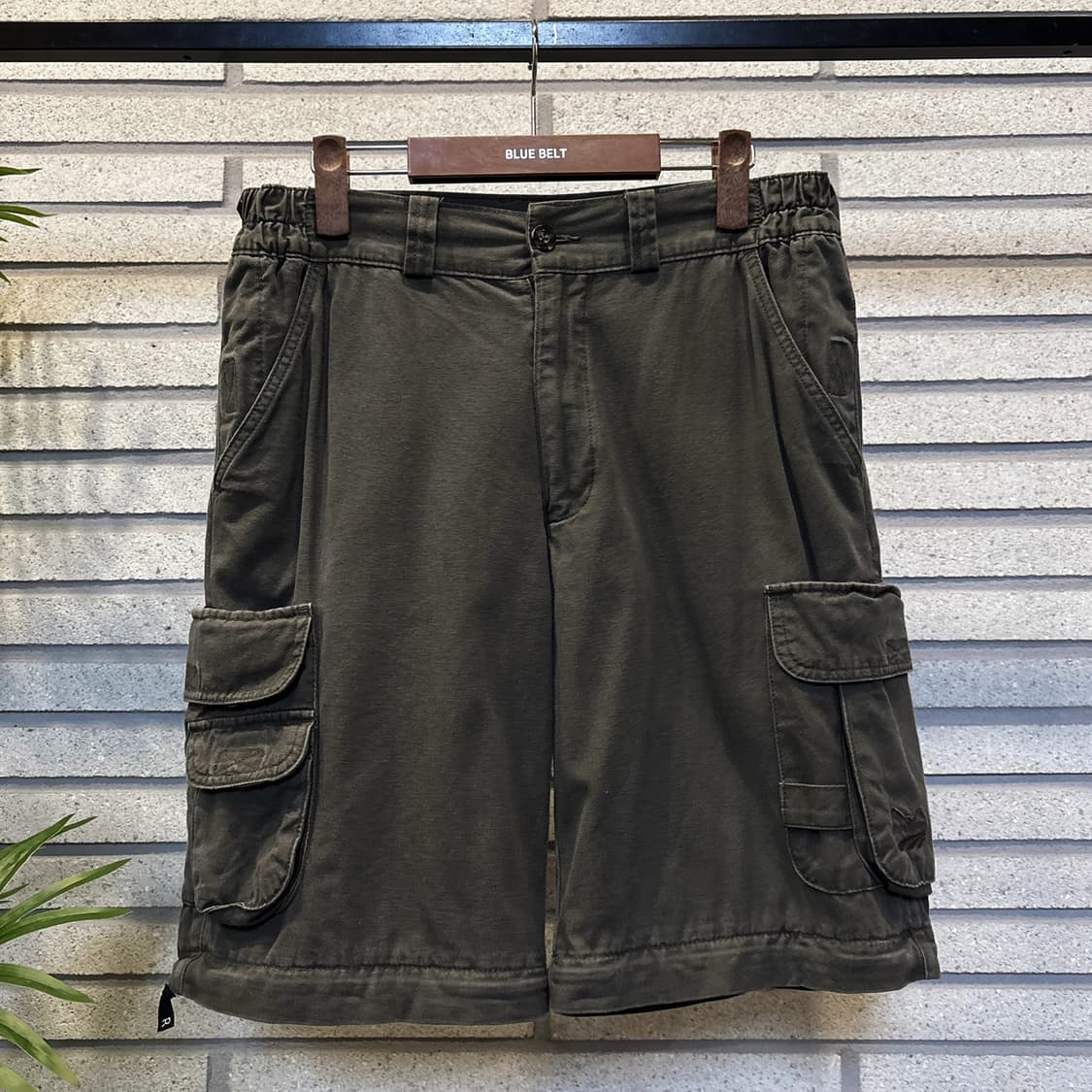 WINDRIVER 아웃도어 컨버터블 카고팬츠 투웨이 유틸포켓 디테일 카키 상품이미지8