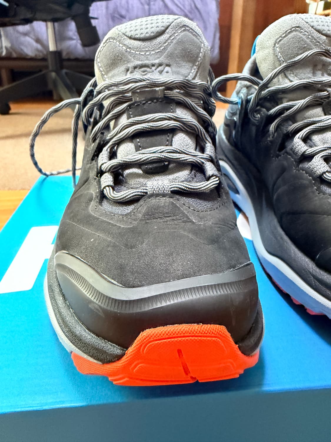 HOKA KAHA 3 ROW 카하3 로우 블랙 그레이 색상 265mm 상품이미지3