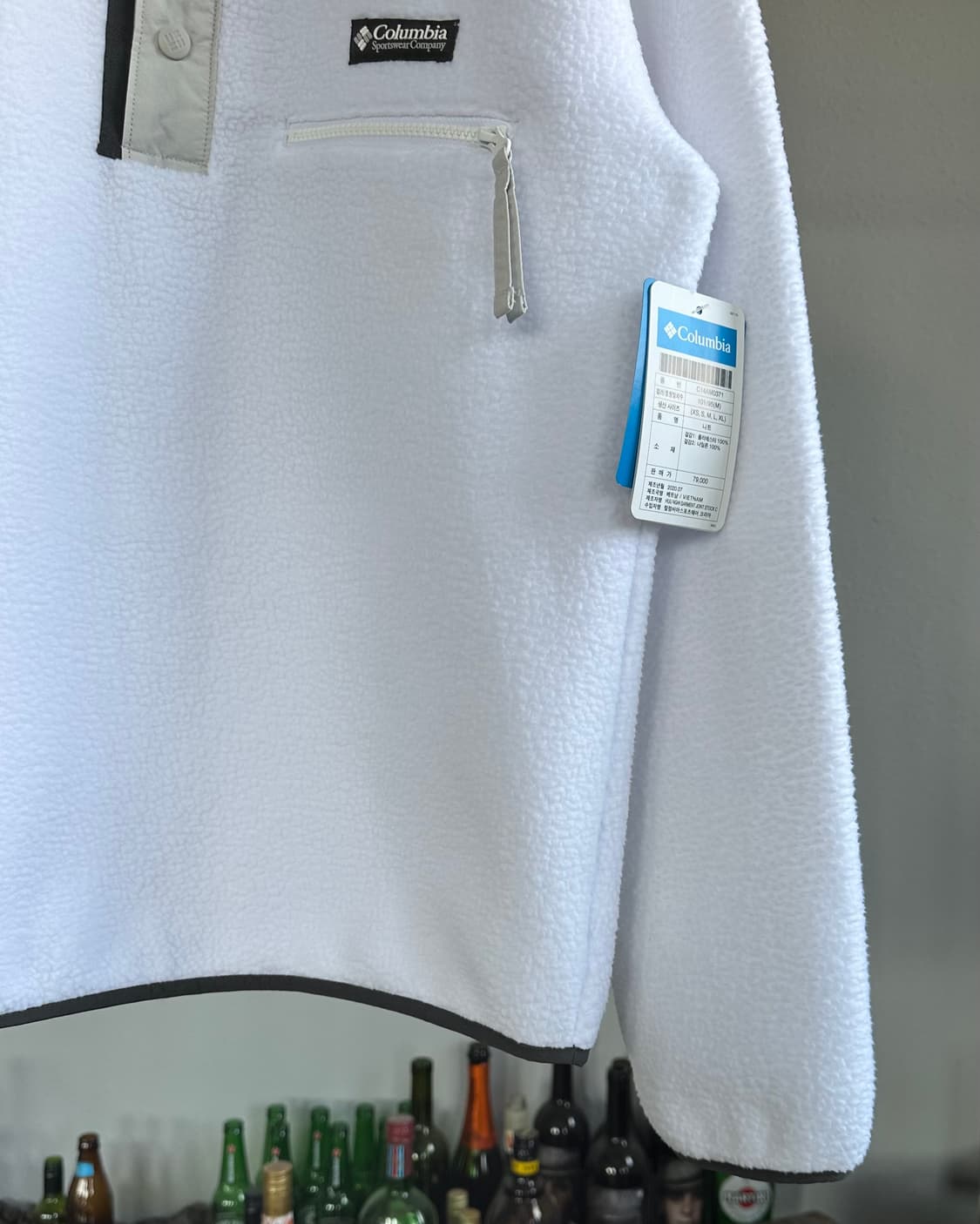 [M](새상품)컬럼비아 헬베티아 하프집업 아노락 플리스 상품이미지5