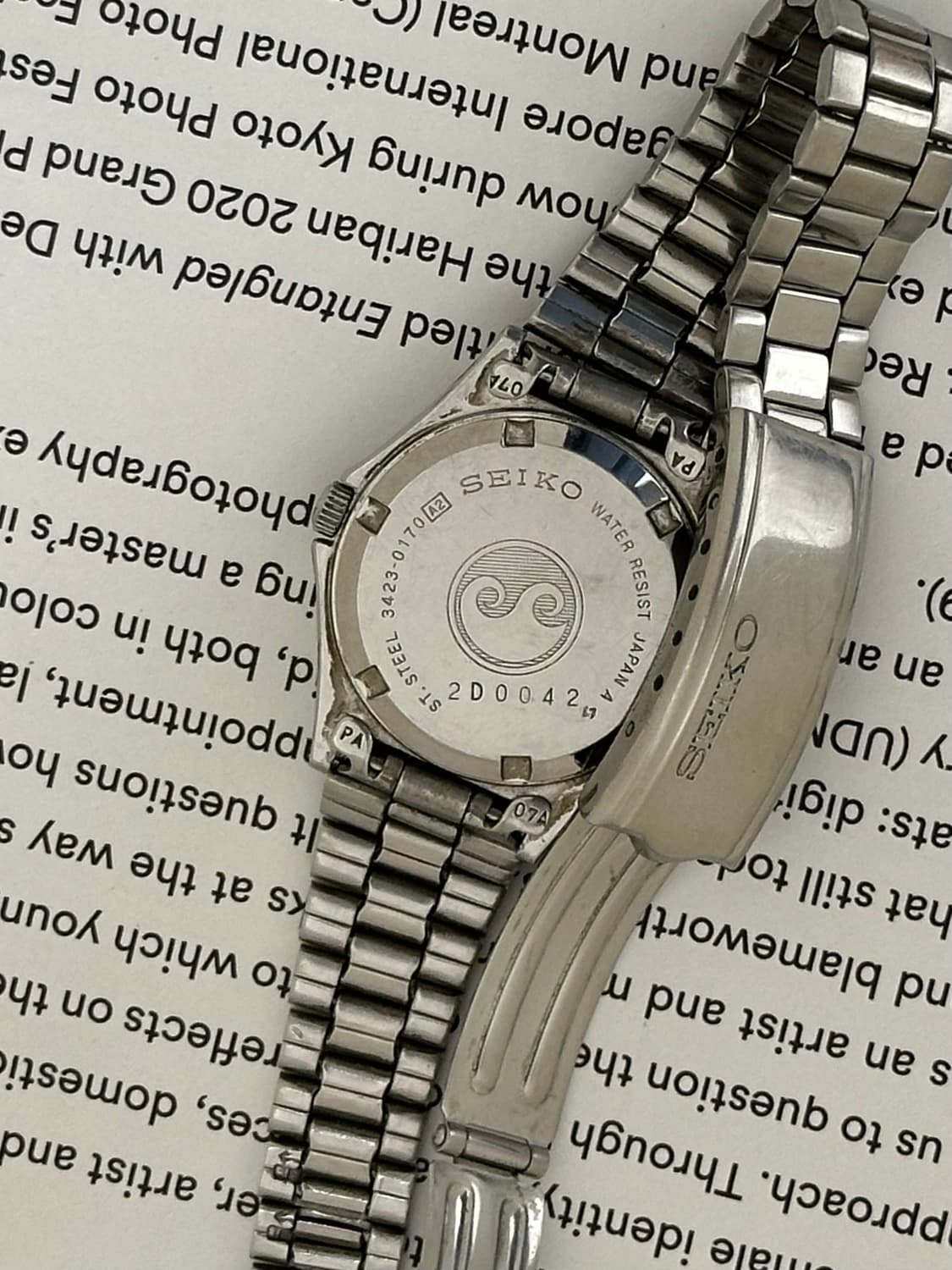 세이코 seikob silverwave 쿼츠 시계 상품이미지9