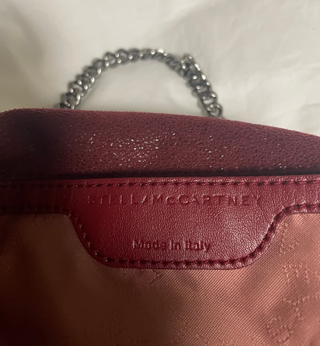 스텔라맥카트니 팔라벨라 미니토트백 버건디 상품이미지3