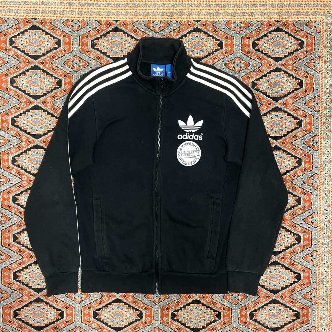 아디다스 오리지날 블랙 독일 면 져지 자켓 남성95 상품이미지1