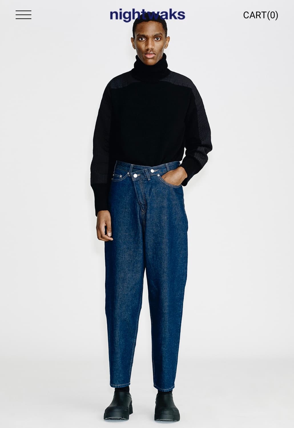 [HGBB STUDIO] YUPIK DENIM JEANS (INDIGO) 상품이미지6