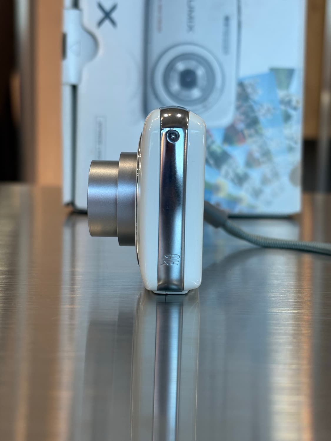 츄/풀박/날짜표시)파나소닉 루믹스 dmc-s1 화이트 빈티지디카 상품이미지5