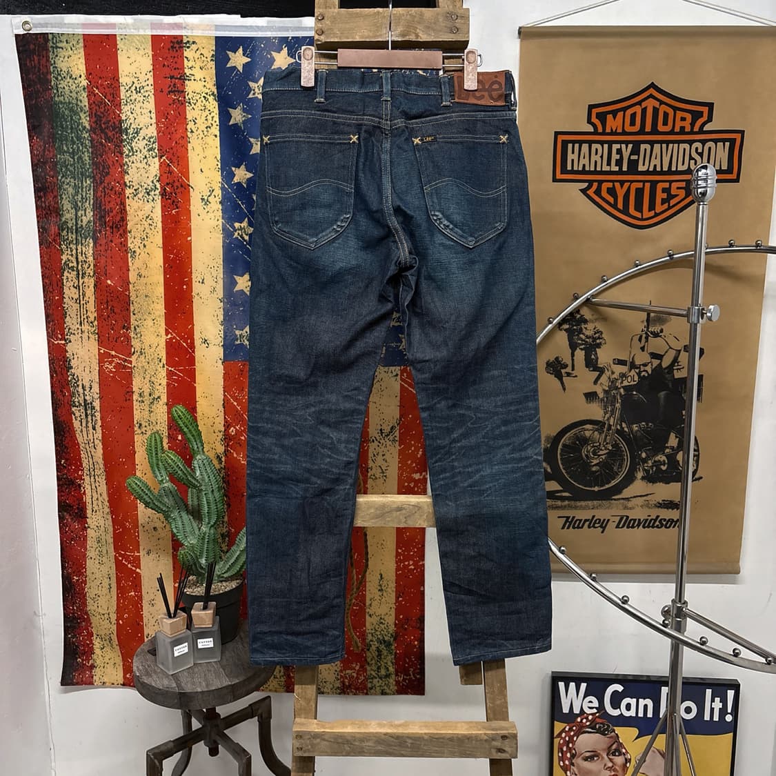 리 아메리칸 라이더스 203 재팬라인 빈티지 리지드 데님팬츠 N665 상품이미지2