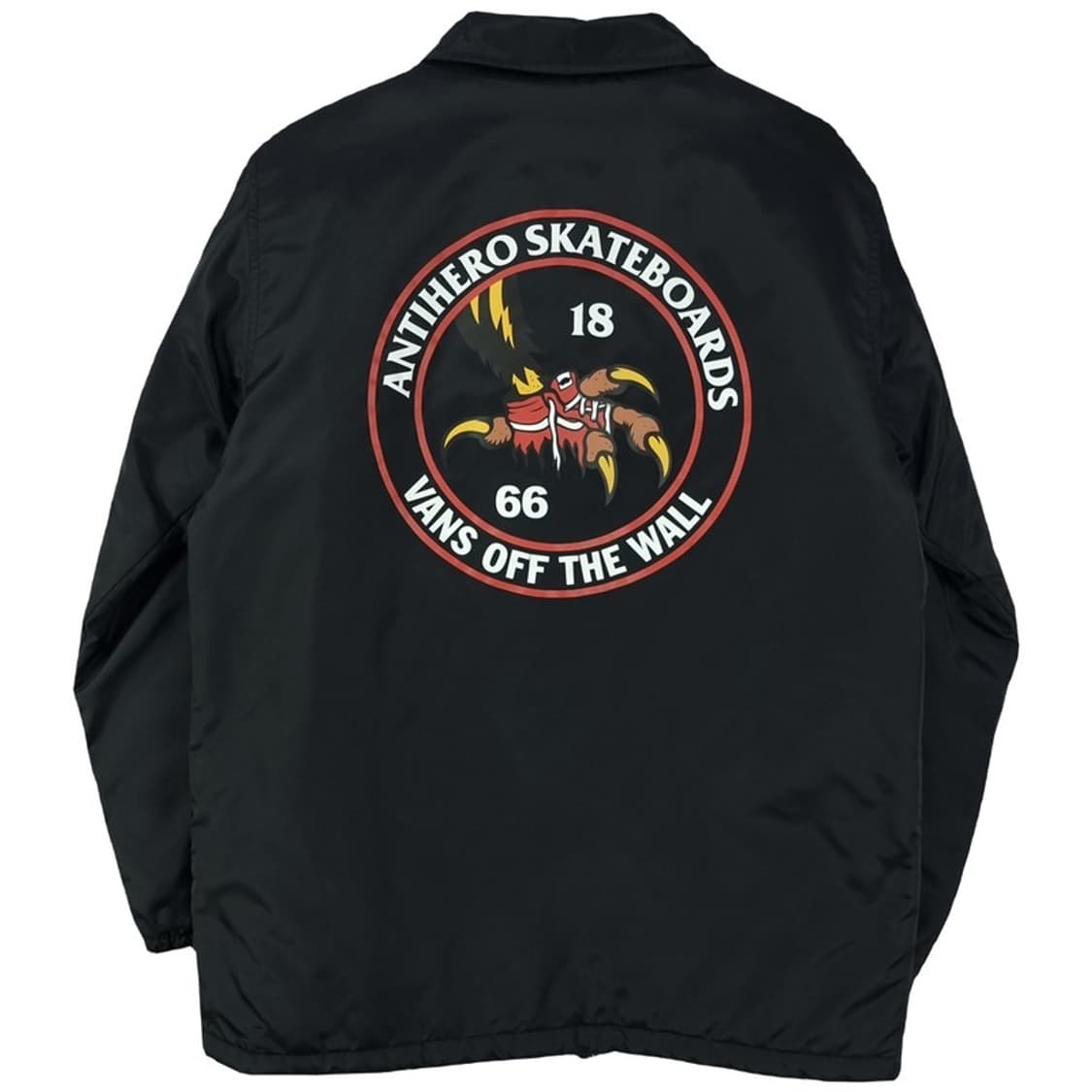 [반스] 그래픽 프린팅 코치 자켓 블랙 M18167 상품이미지3