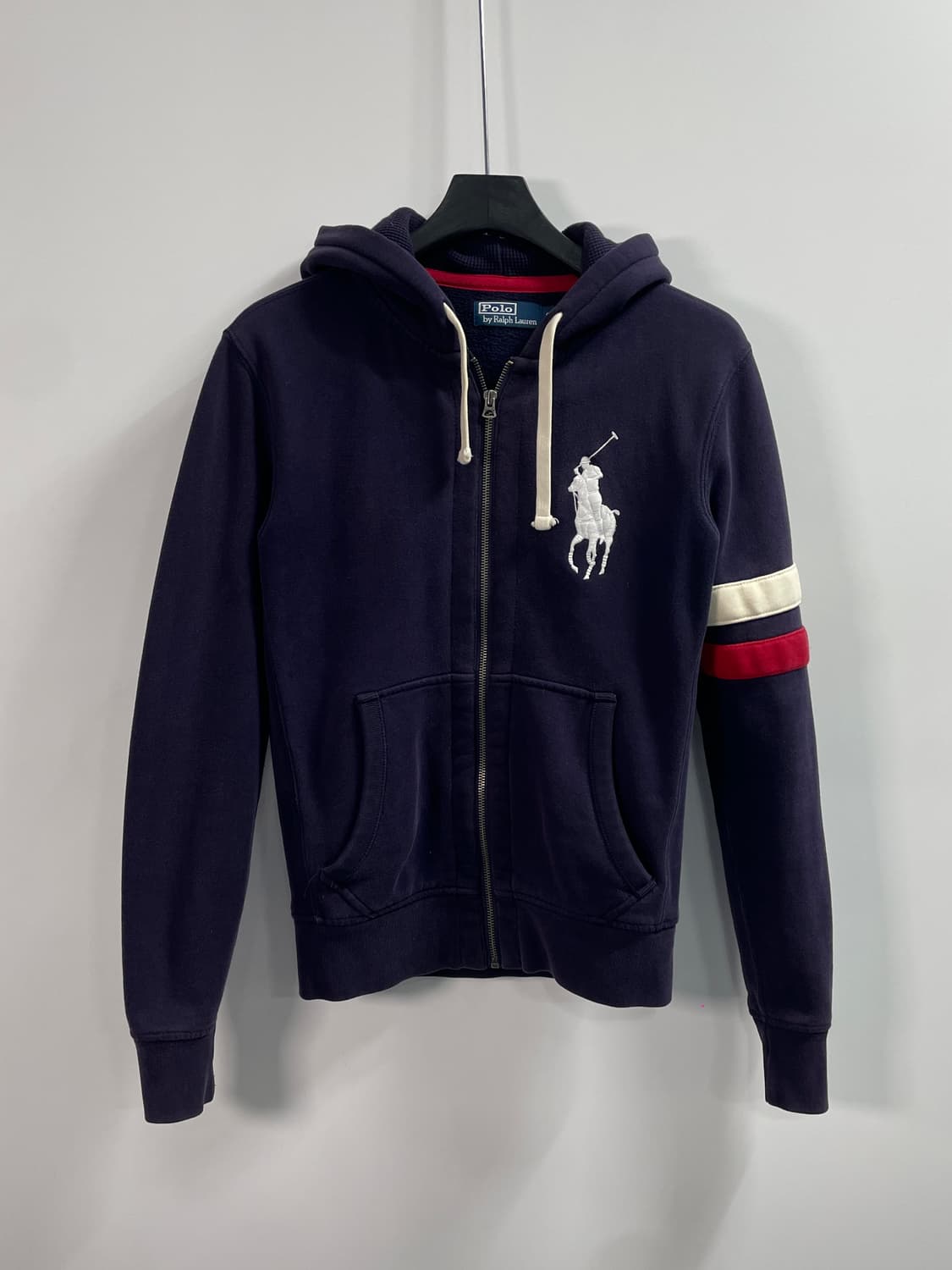폴로 랄프로렌 빅포니 네이비 후드집업 (on.678) 상품이미지1