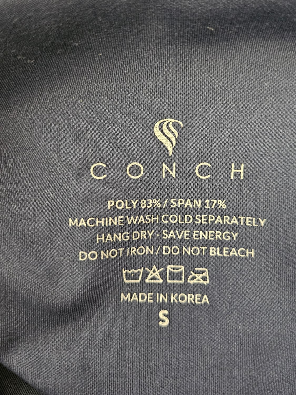 콘치웨어(CONCHWEAR) 필라테스 요가 레깅스 S 9부/7부거의새상품 상품이미지9