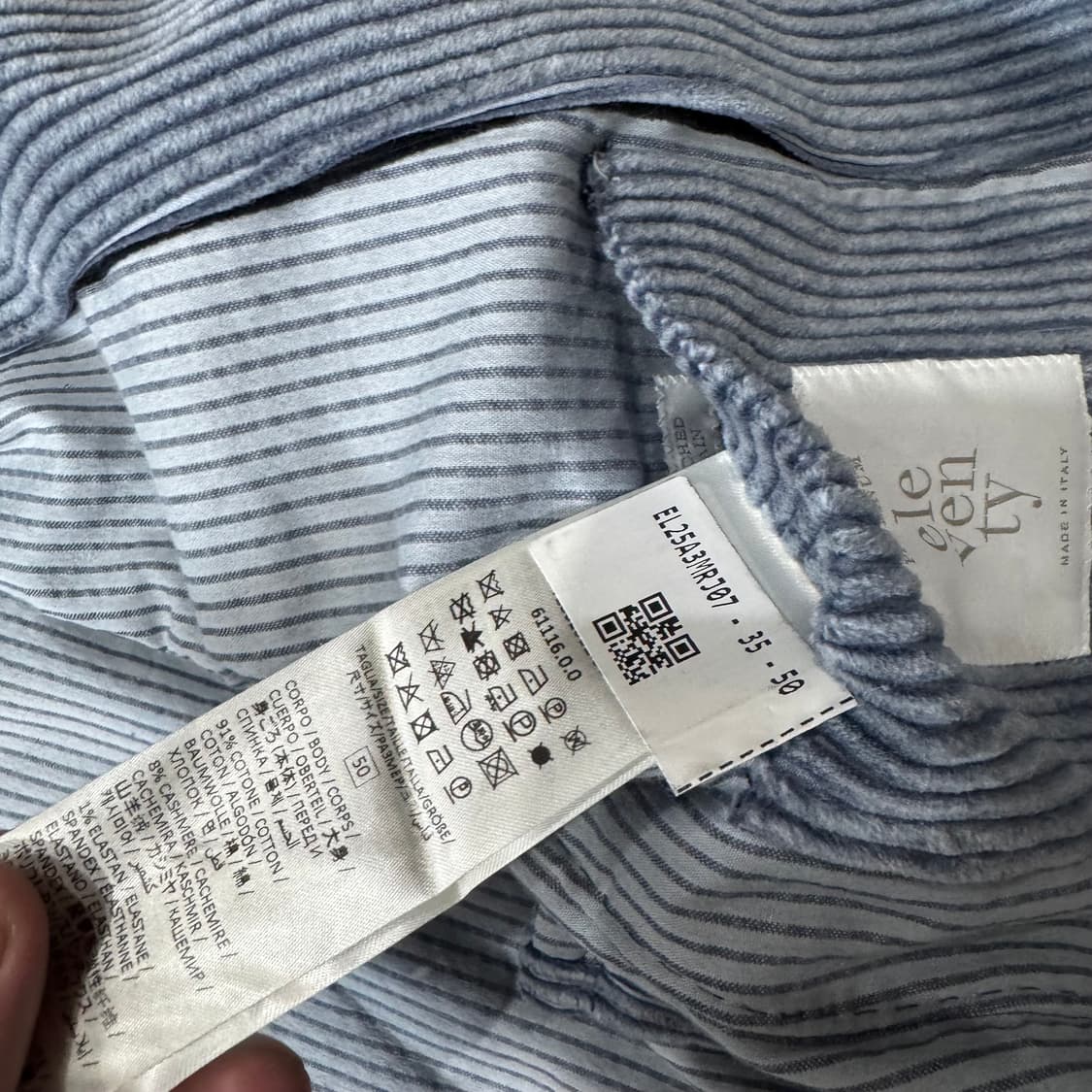 엘레벤티 플레티넘 라인 코듀로이 자켓 상품이미지7