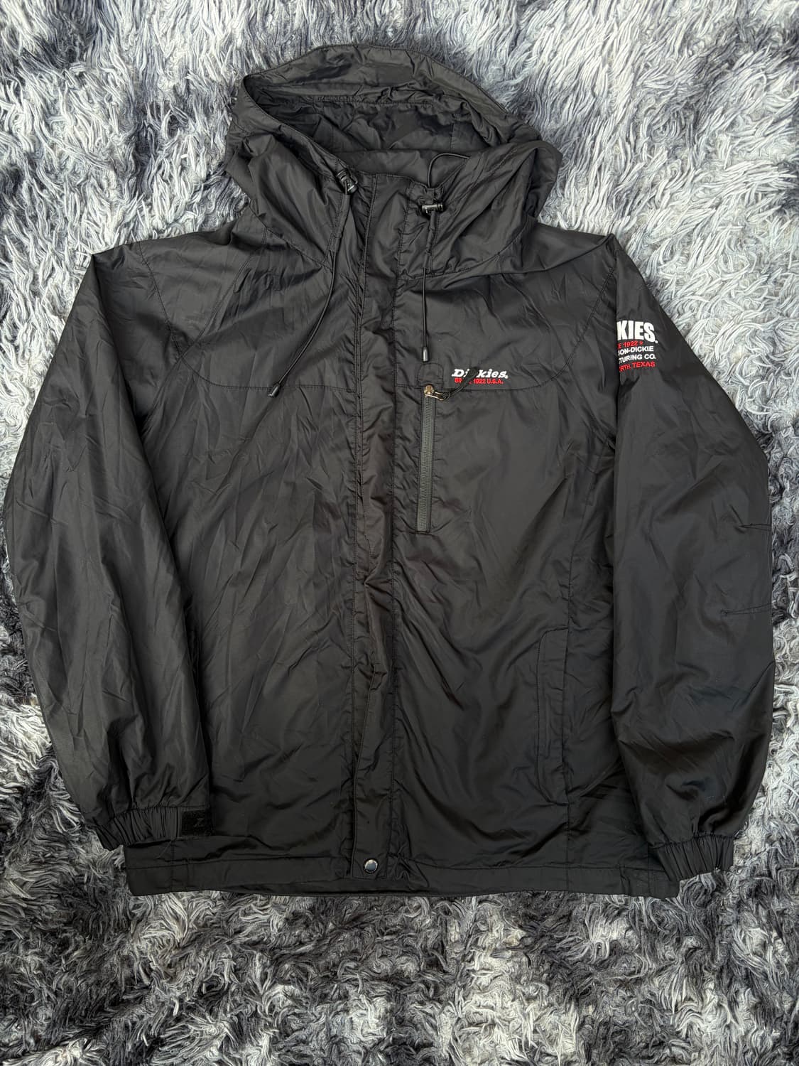 디키즈 올드스쿨 블랙 바람막이 상품이미지1