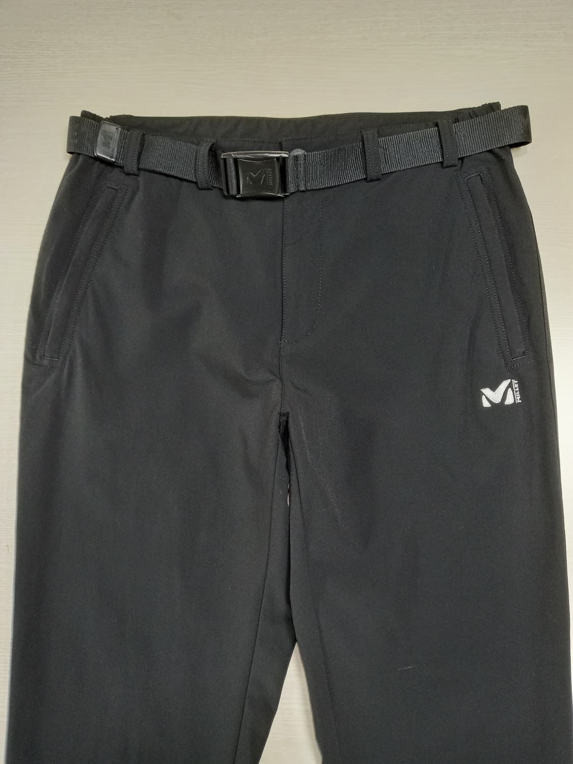 30 MILLET 봄여름용 밴딩 스판 등산바지 블랙 30-226 상품이미지3