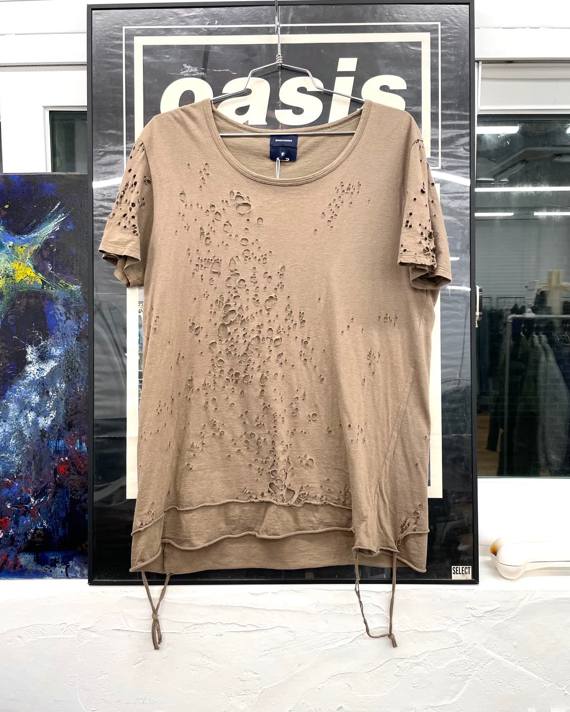 미하라야스히로 데미지 반팔 티셔츠 상품이미지1