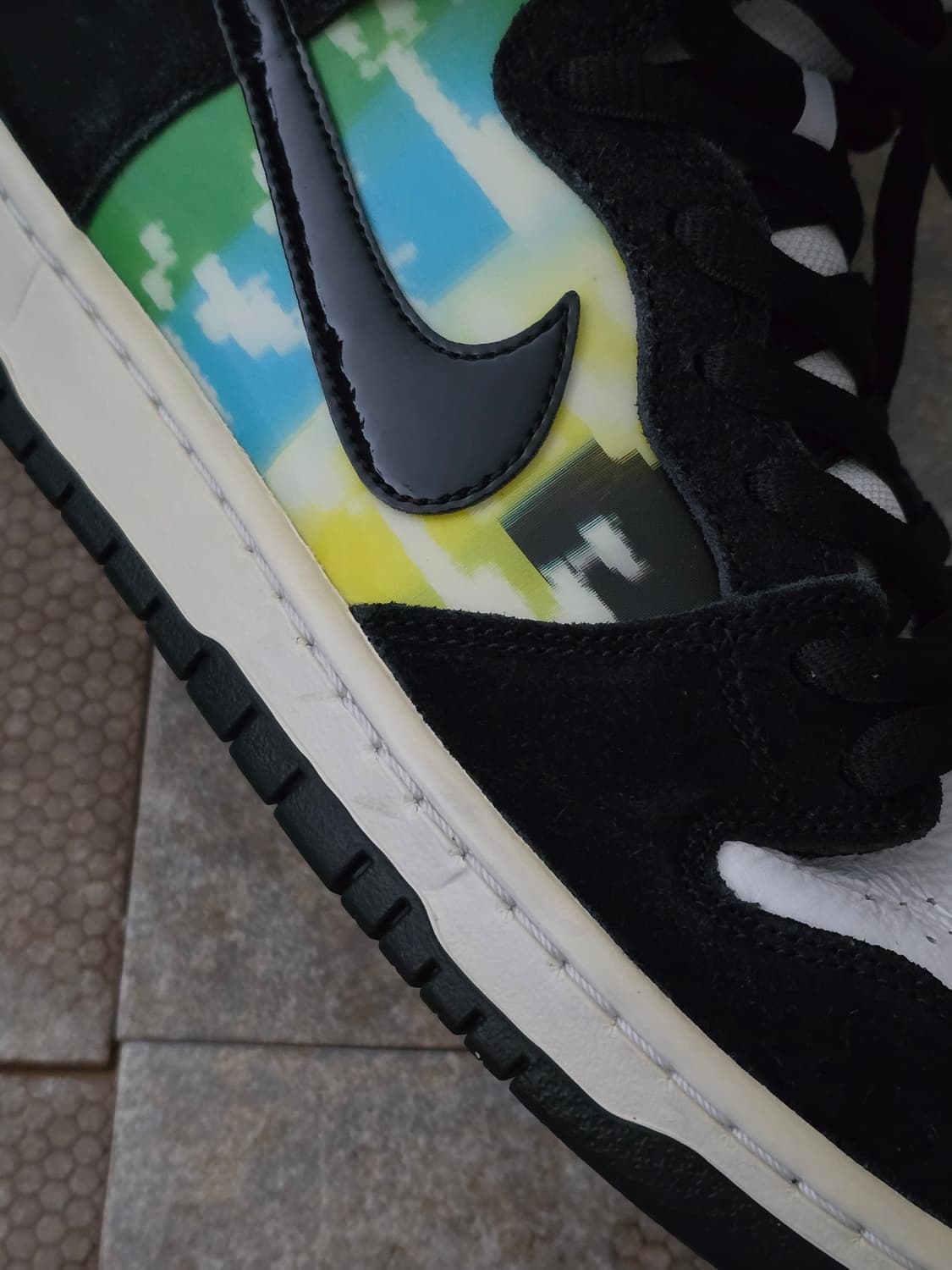 (270)나이키 sb 덩크 하이 프로 테스트 패턴 상품이미지8