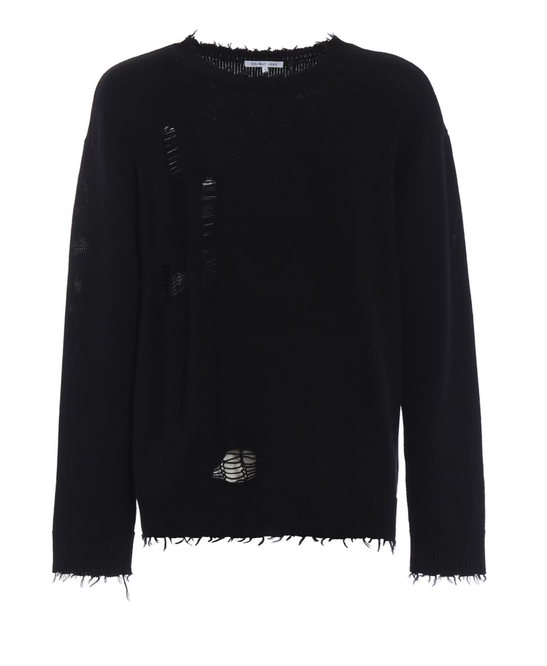 Helmut lang 헬무트랭 디스트레스 로고 스웨터 상품이미지1