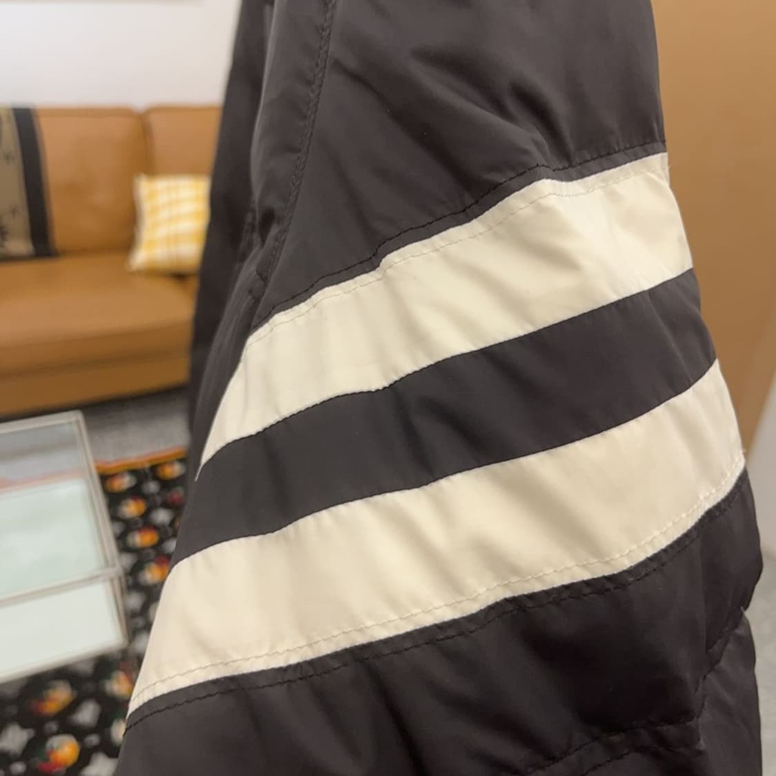 폴로 랄프로렌 럭비 올드스쿨 레트로 완장패치 패딩 S C08015 상품이미지6