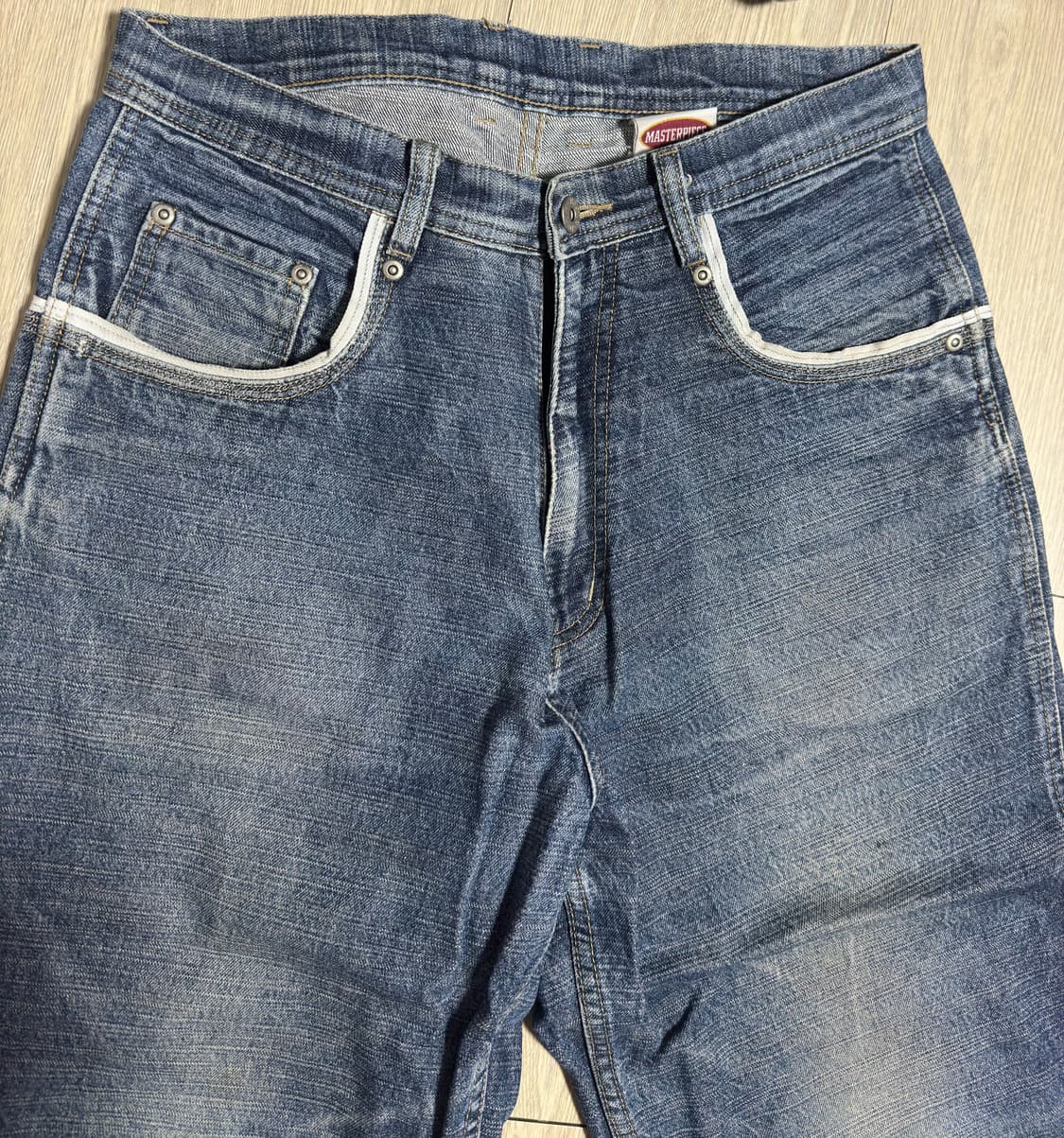마스터피스 슬라브 데님 TYPE1 인디고 M사이즈 상품이미지1