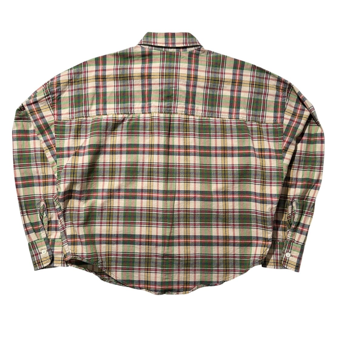 데님 앤 서플라이 랄프로렌 크롭 체크 셔츠 상품이미지2