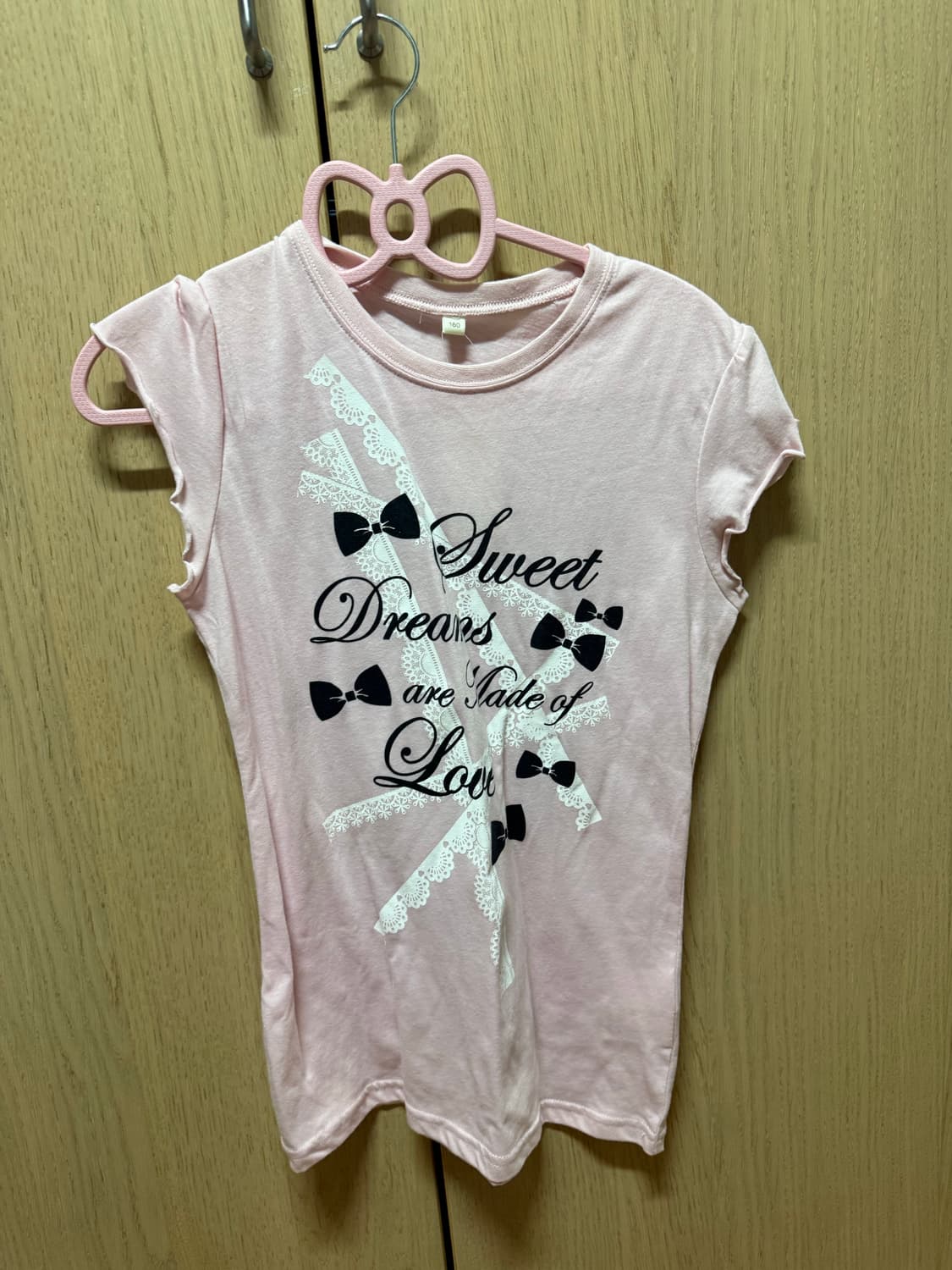 히메갸루 러블리 핑크 반팔 티셔츠  상품이미지2