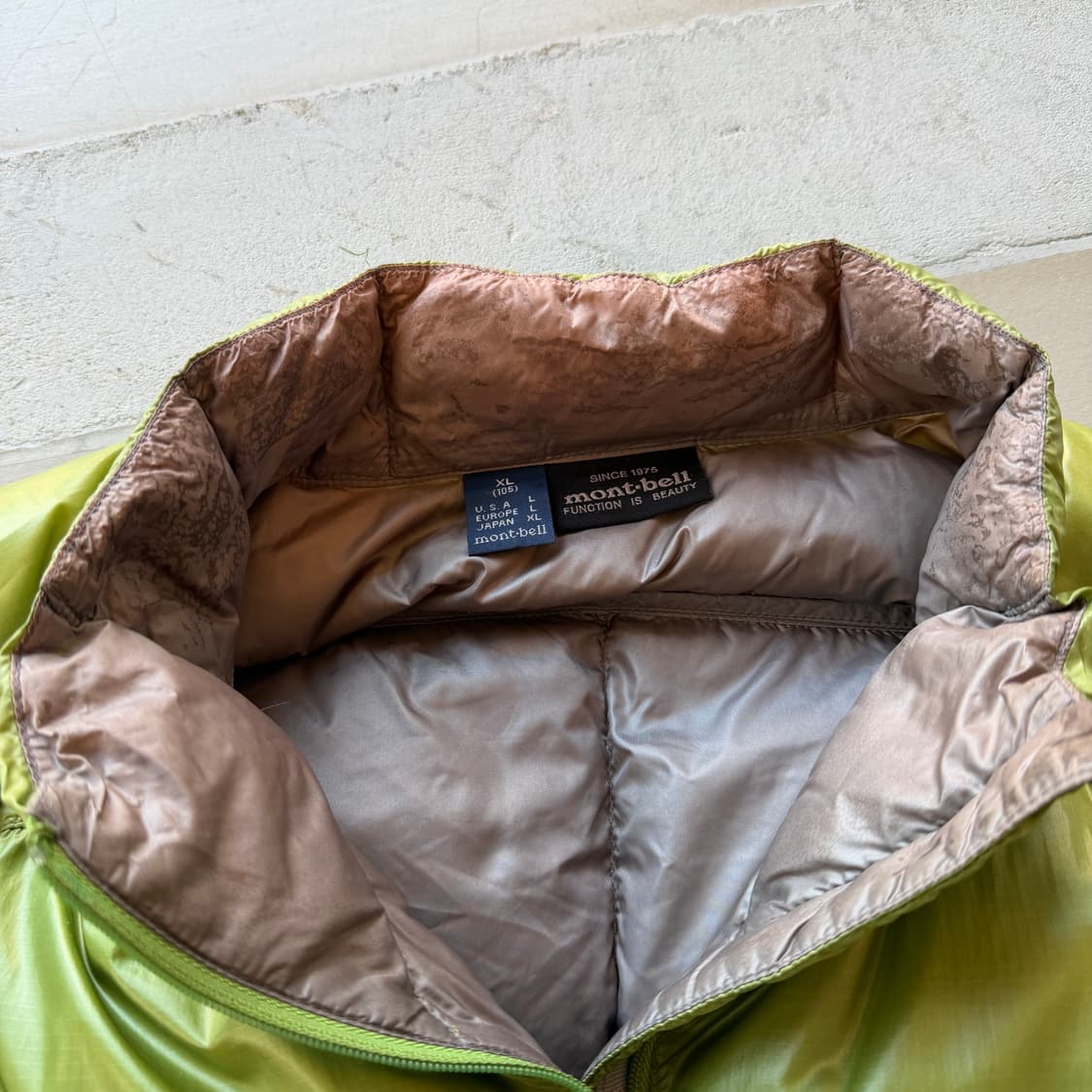 몽벨 800fp 퍼텍스 다운 자켓 상품이미지6