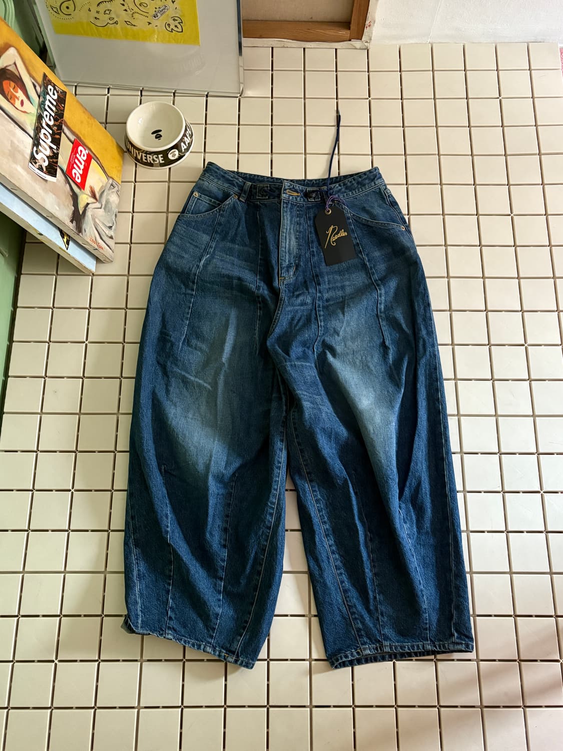 Needles HD 데님팬츠 상품이미지9