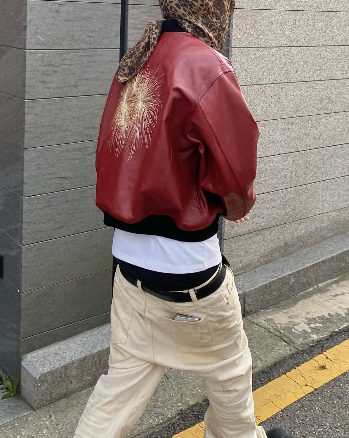 언더마이카 the fireworks goat skin blouson 상품이미지7