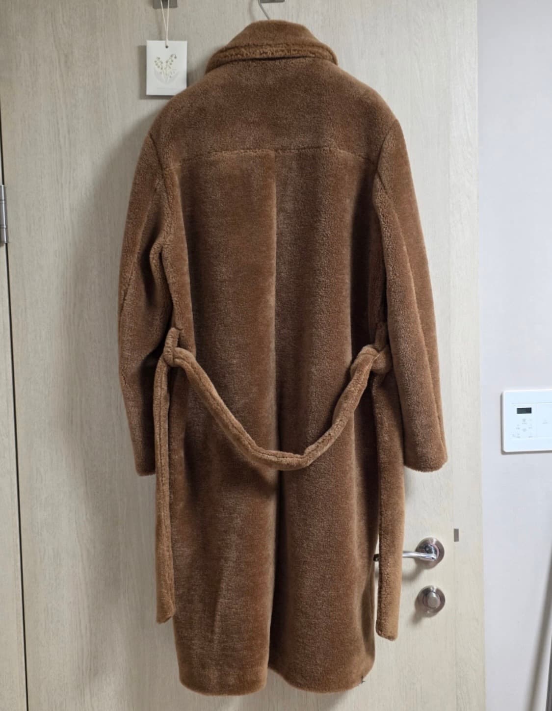 크리스크리스티 테디 베어 쉐어링 코트 XL 상품이미지4