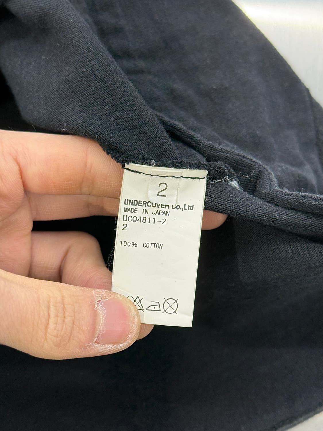 언더커버 16ss 퓨처 데이즈 블랙 집 하프 티셔츠 상품이미지8