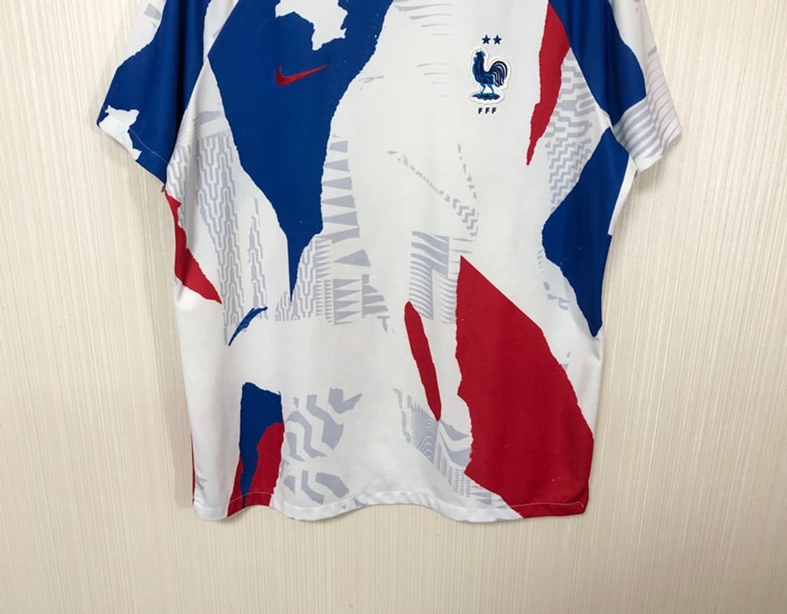 나이키 22-24 프랑스축구국대 프리매치탑/트레이닝져지 XL(해외) 상품이미지3