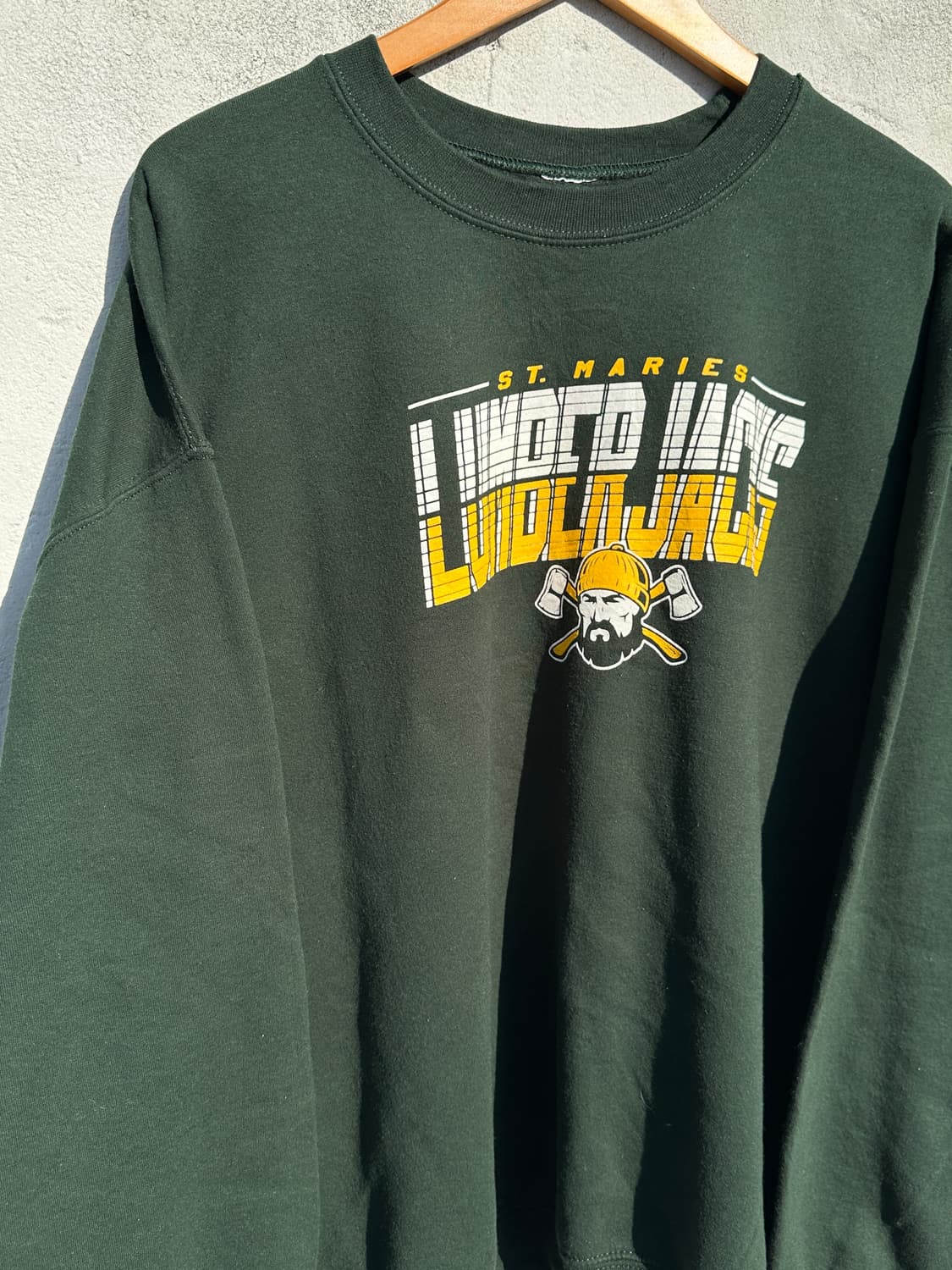 [XL] USA LUMBER JACK 다크그린 맨투맨 스웻셔츠 상품이미지5