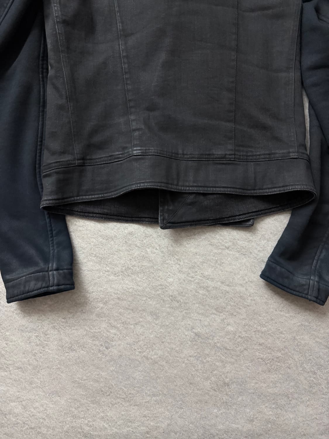 15AW 가레스퓨 사선 비대칭 하이넥 자켓 상품이미지7