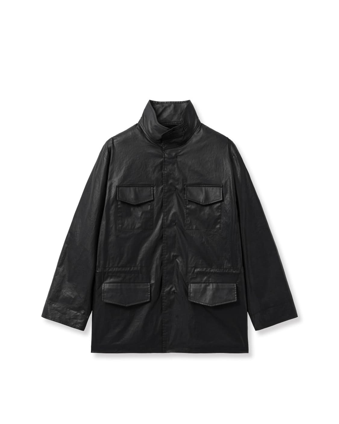 아이엘 필드자켓 Aieu Field Jacket_Coated Black  상품이미지1