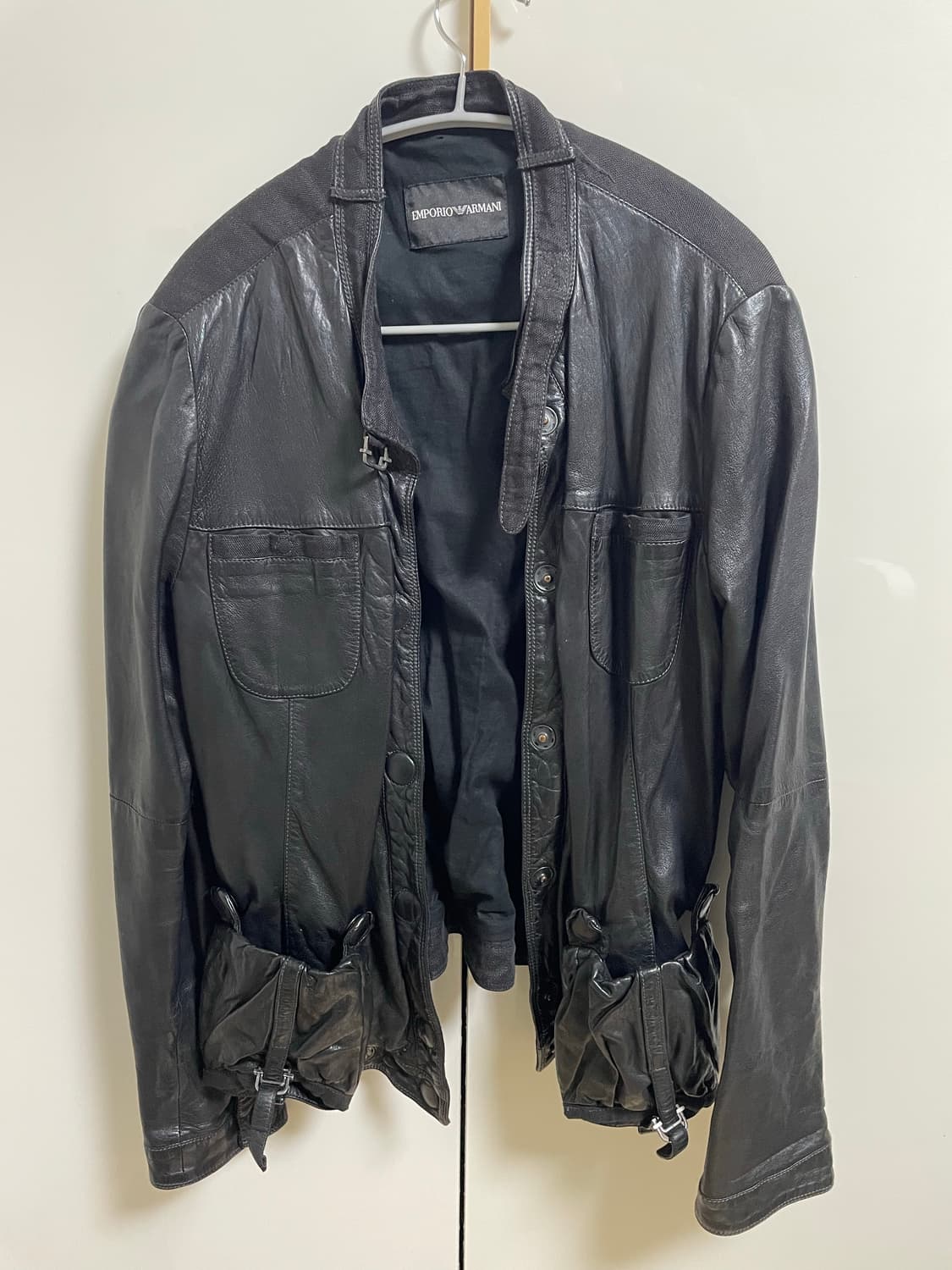 아르마니 레더자켓 상품이미지1