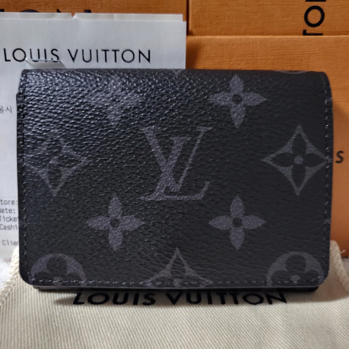 [신형/풀구성] 루이비통 이클립스 엔벨로프 비즈니스 카드지갑  상품이미지1