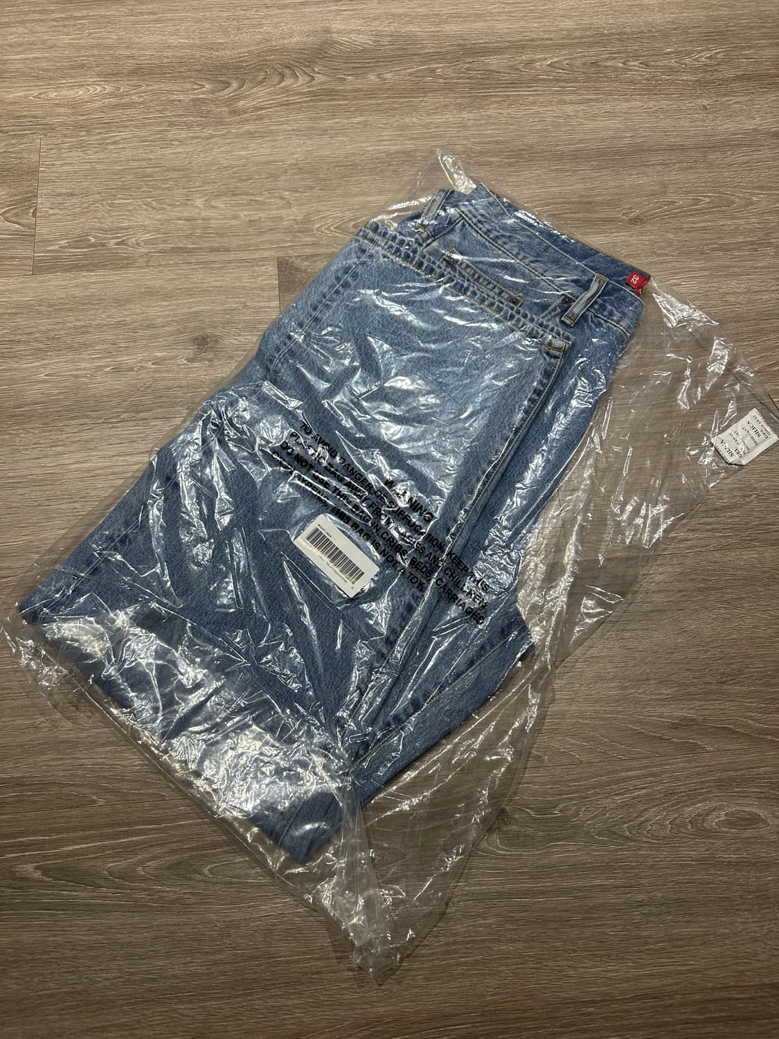 [32] 슈프림 배기 진 워시드 인디고 25FW 상품이미지2