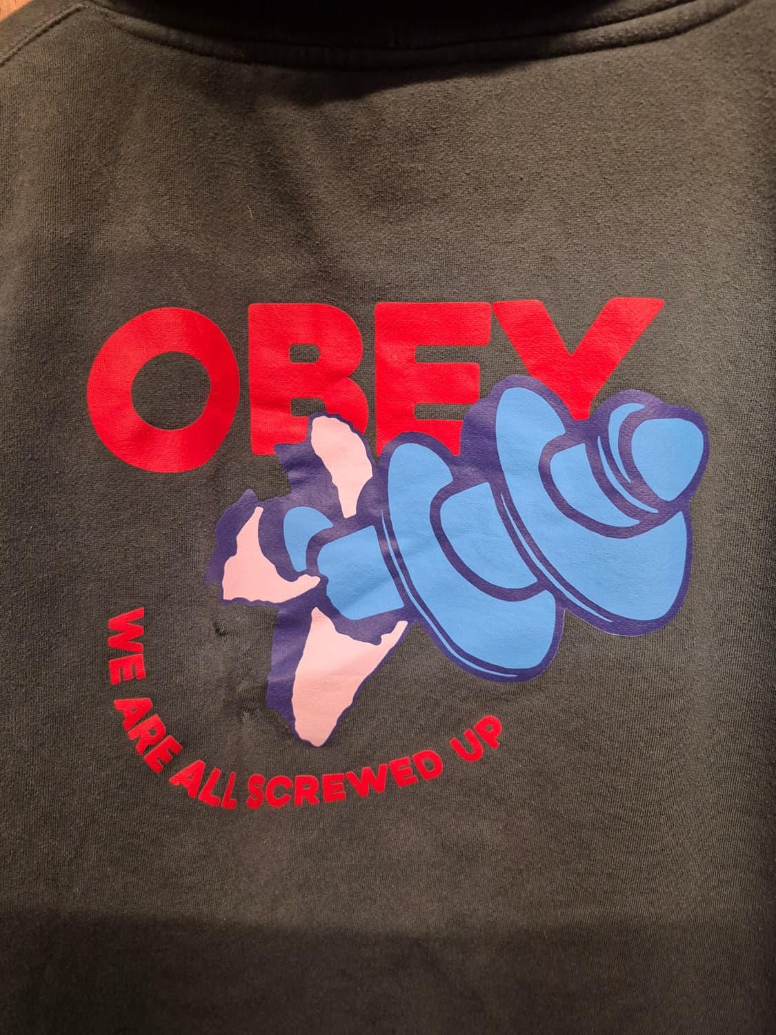 OBEY PRINTING HOODIE  상품이미지4