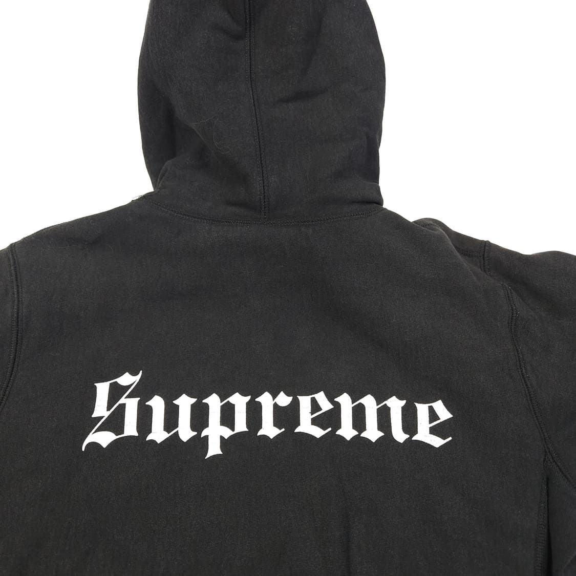 슈프림 마돈나 버닝 후드티 블랙  상품이미지3