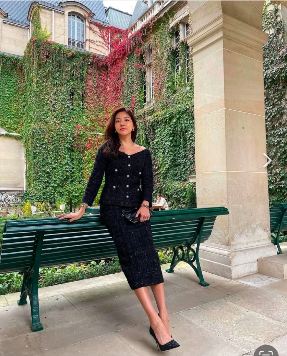 블랙 투피스 셋업  상품이미지1