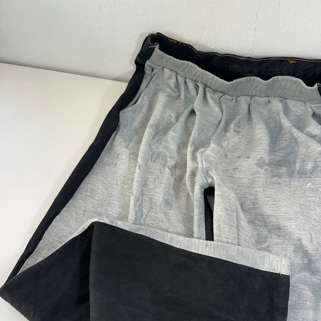 M 빈티지 레귤러핏 블리치 리폼팬츠 상품이미지4