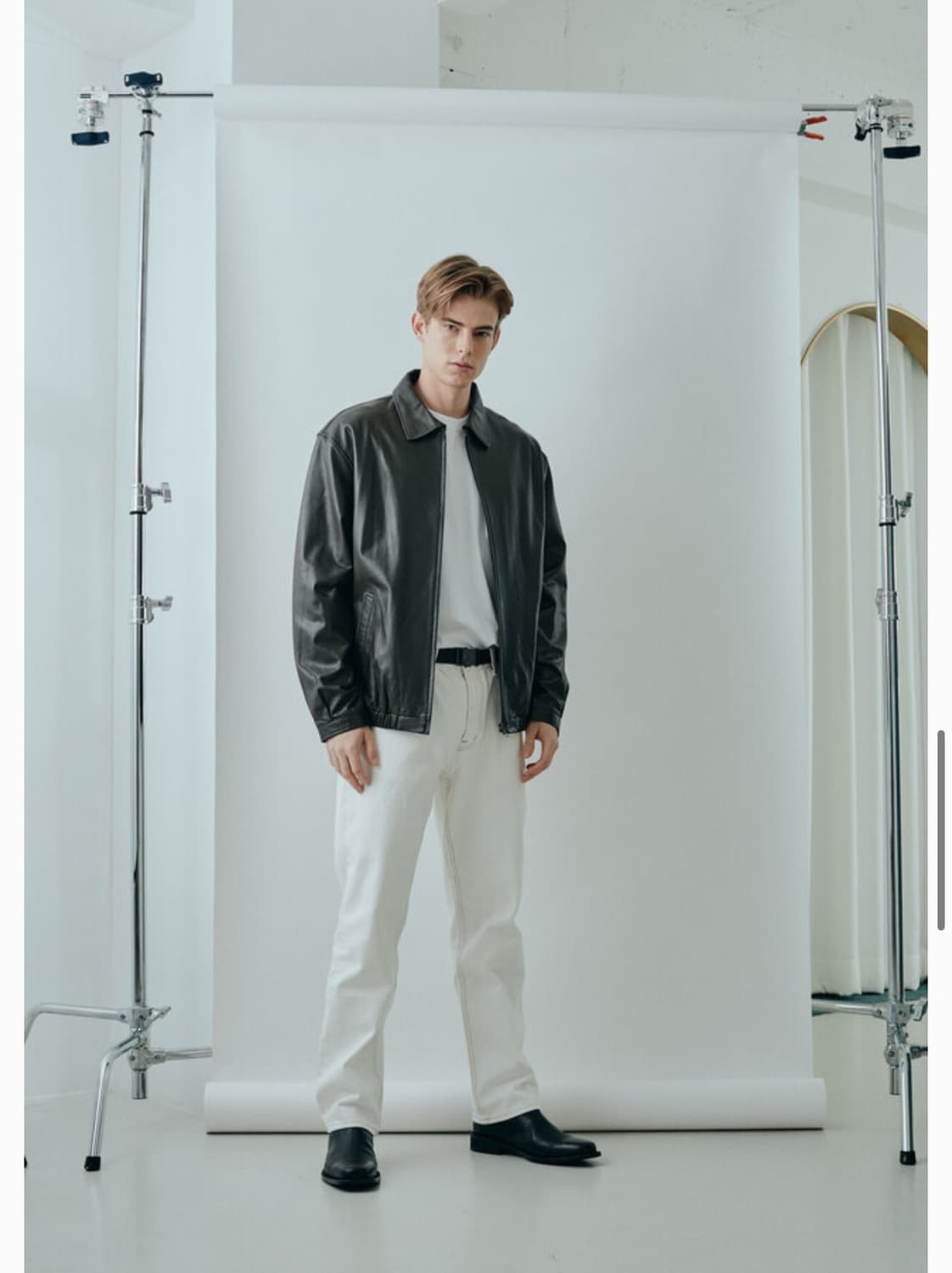 레프트서울 램스킨 가죽자켓 XL 상품이미지3