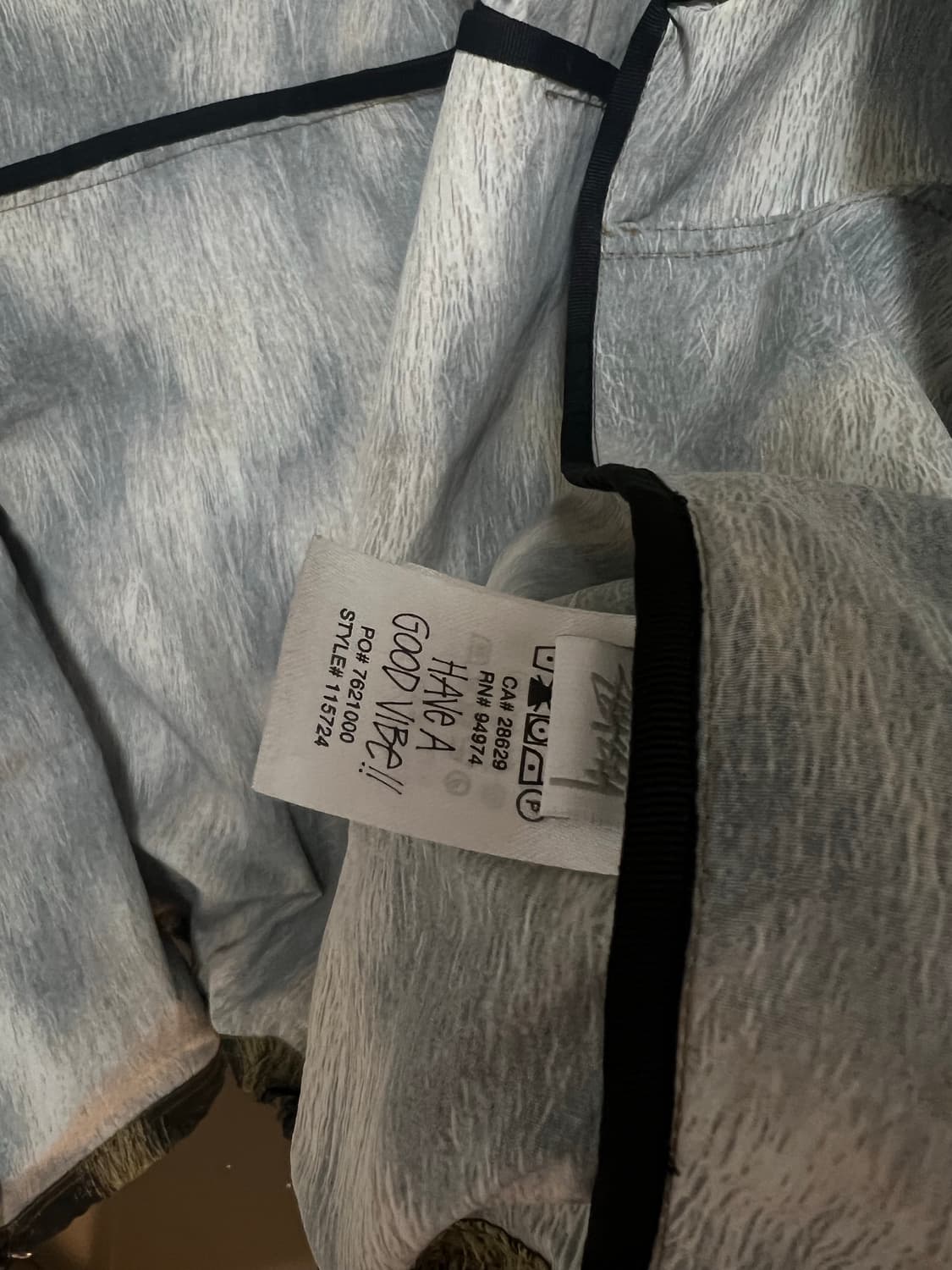 스투시 퍼 프린트 비치쉘 상품이미지7